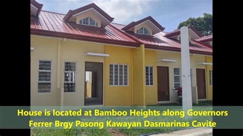Chloe Loft at Bamboo Heights along Governors Ferrer .